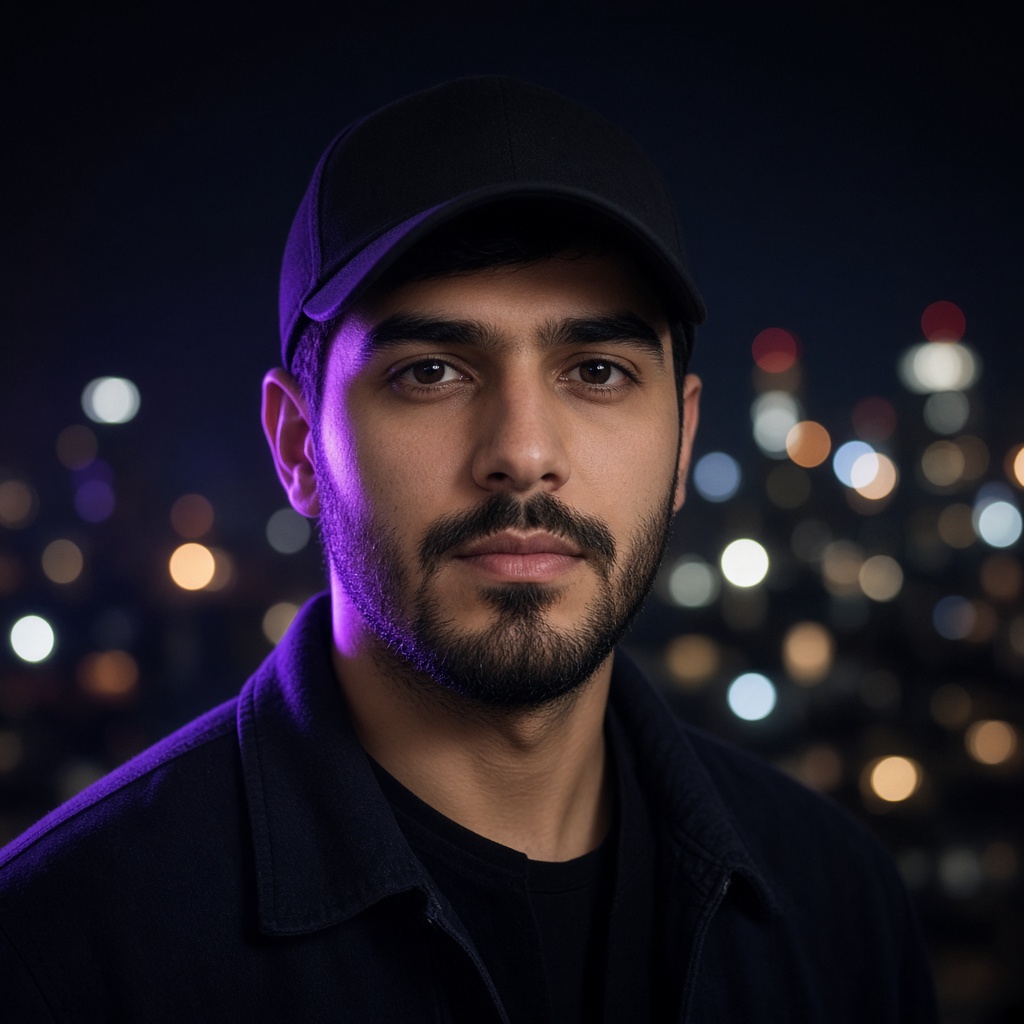 Crypto media buyer portrait